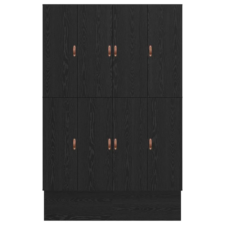 Cadre de lit avec rangement Chêne noir 140 cm Bois d'ingénierie - 11