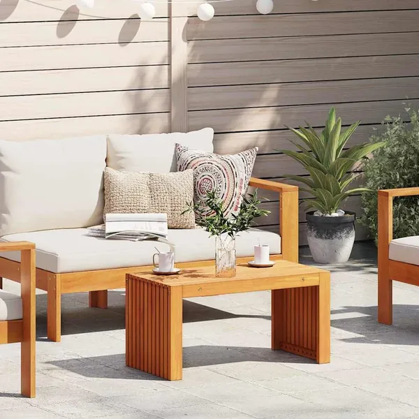 Table d'appoint Huile Naturelle 70 x 35 x 35 cm