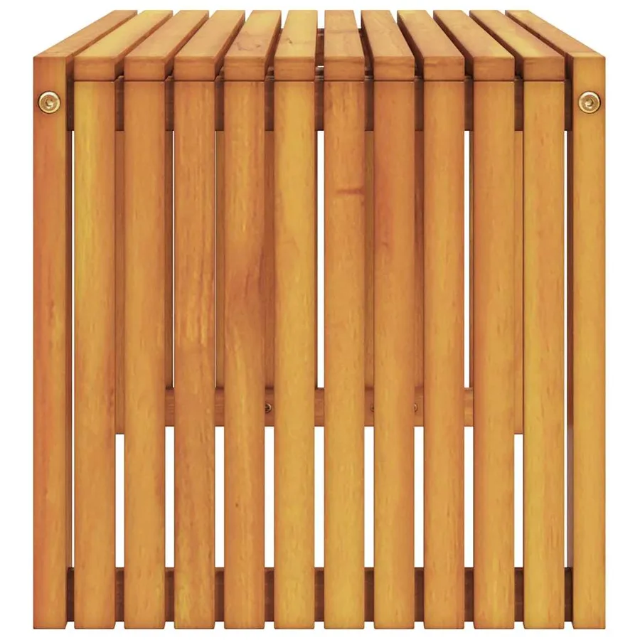 Table d'appoint Huile Naturelle 70 x 35 x 35 cm - 5