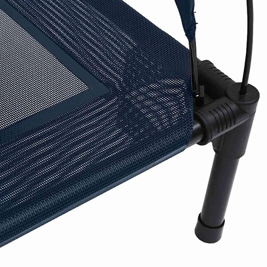 Lit pour Chien Bleu marine 63 x 49,5 x 60 cm Acier - 6