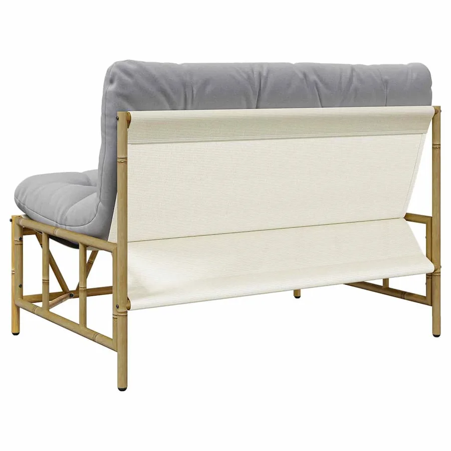 Sièges extérieurs Gris clair 110 x 74,5 x 71 cm Acier - 7