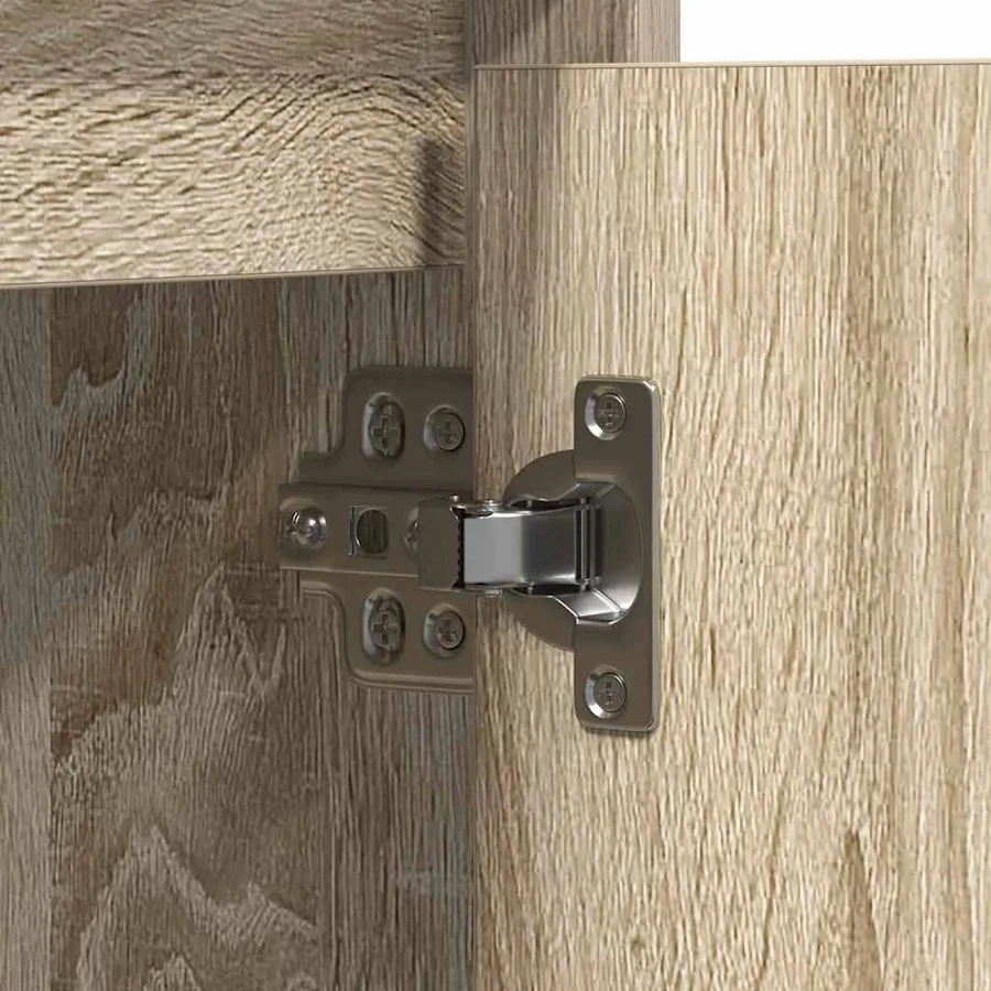 Buffet LED Chêne Sonoma 71 x 34,5 x 75 cm Bois d'ingénierie - 12