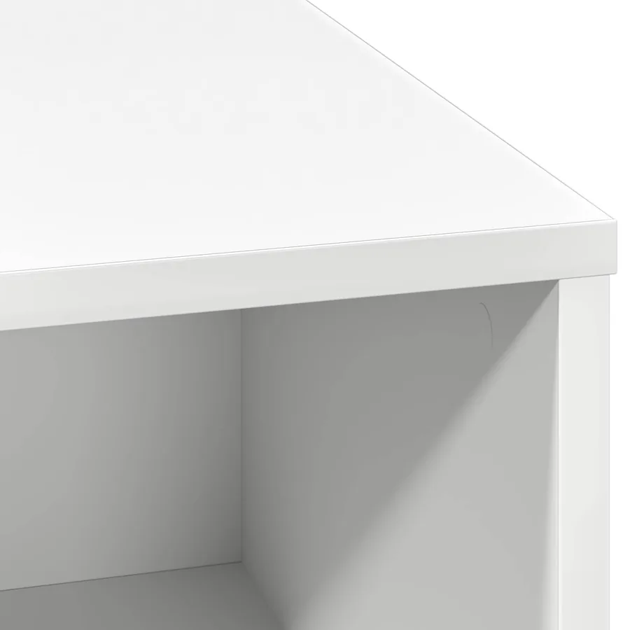 Buffet LED Blanc 71 x 34,5 x 75 cm Bois d'ingénierie - 11