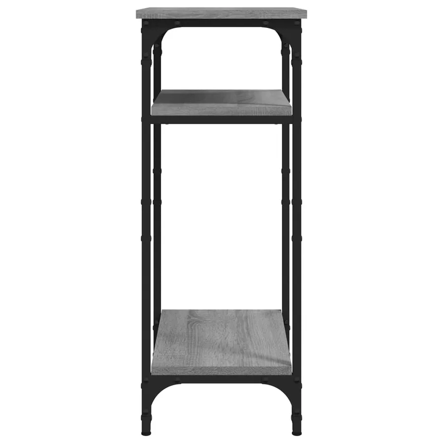 Table d'appoint Sonoma gris 40x30x75 cm Bois d'ingénierie - 5