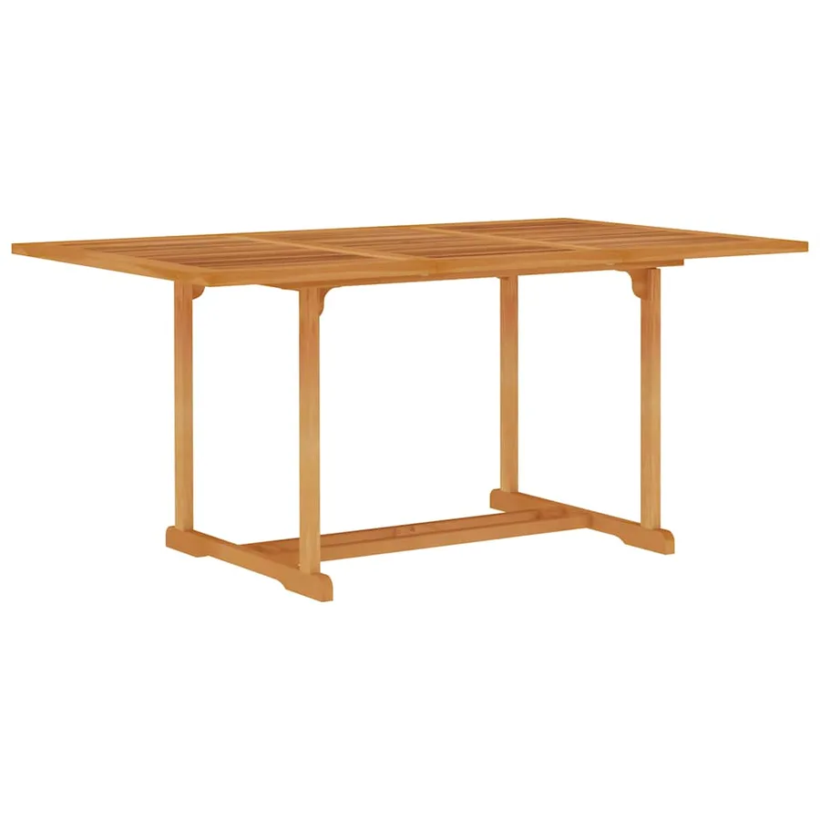 Ensemble à manger de jardin 5 pcs Bois de teck massif - 3