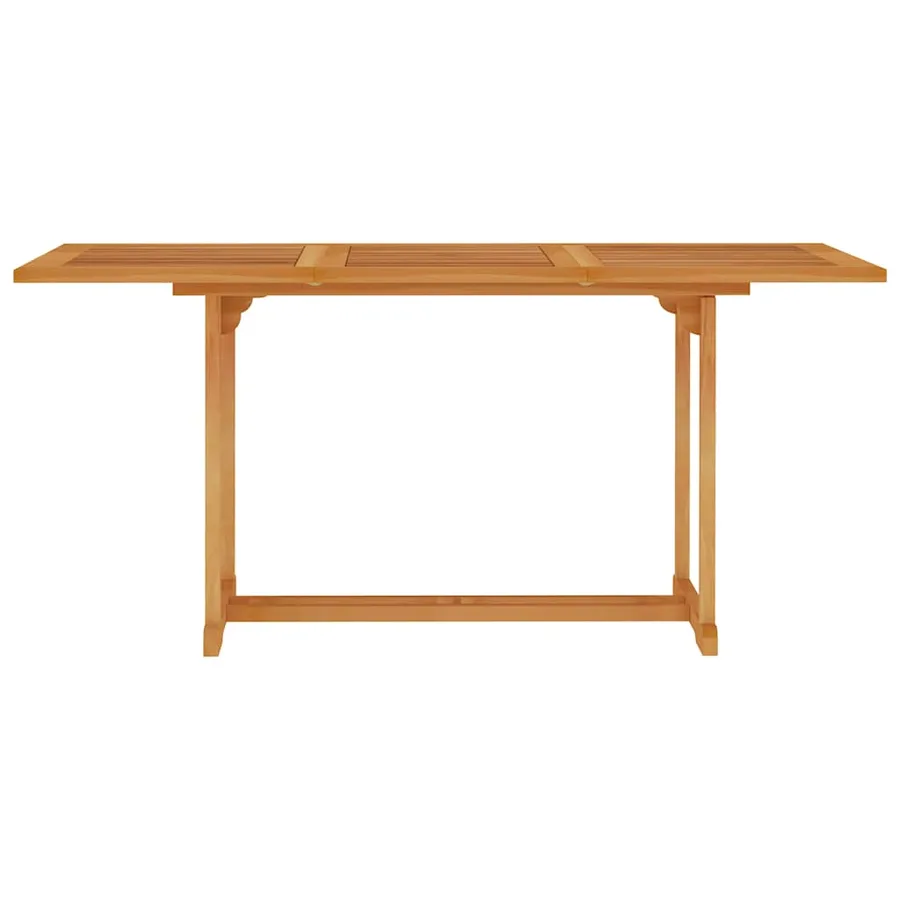Ensemble à manger de jardin 5 pcs Bois de teck massif - 4
