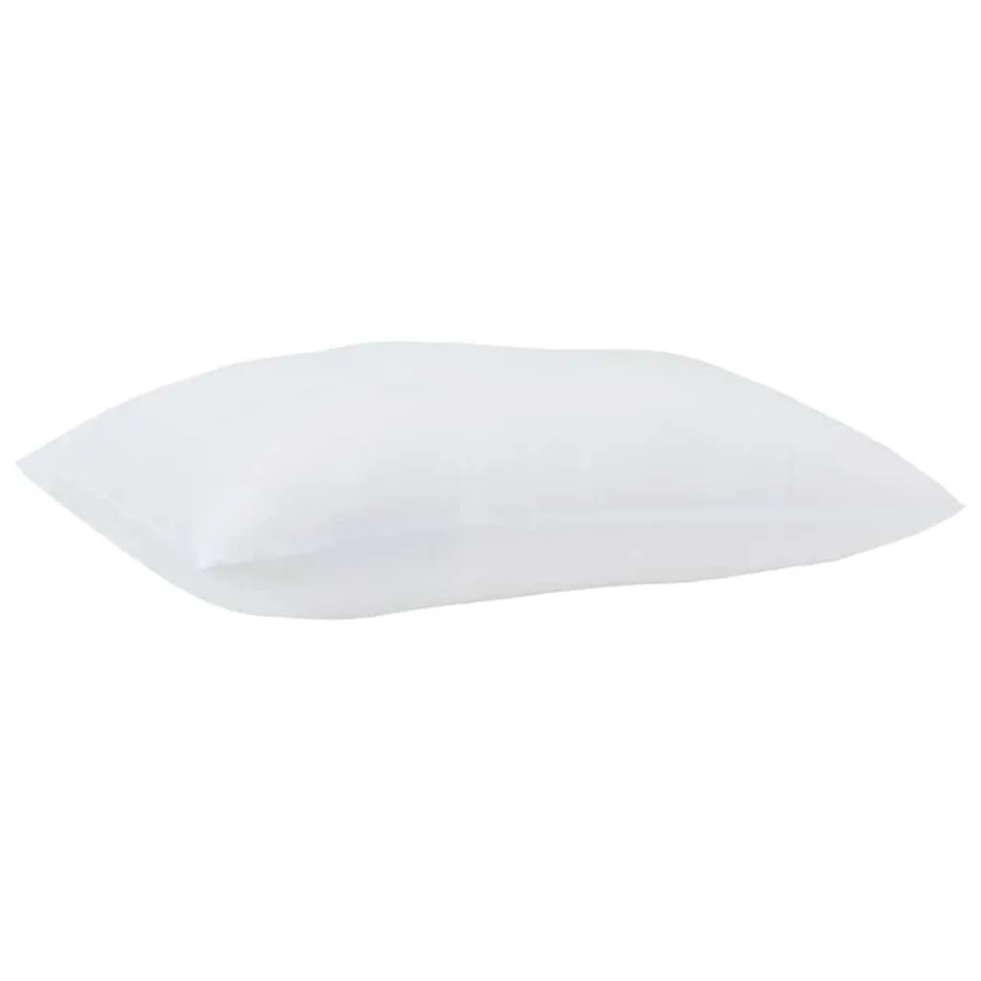 Oreiller avec oreiller 2 pcs Blanc 61 x 41 x 20 cm Polyester - 3