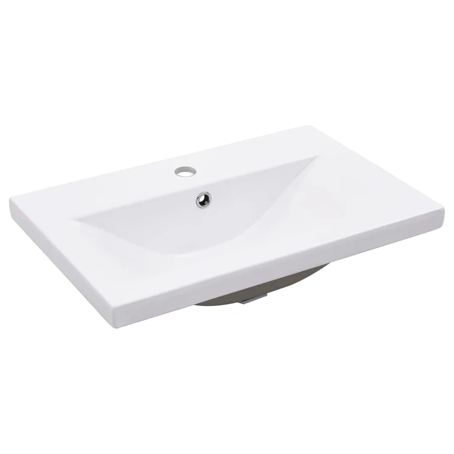 Cadre de lavabo de salle de bain vasque à encastrer Noir Fer - 5