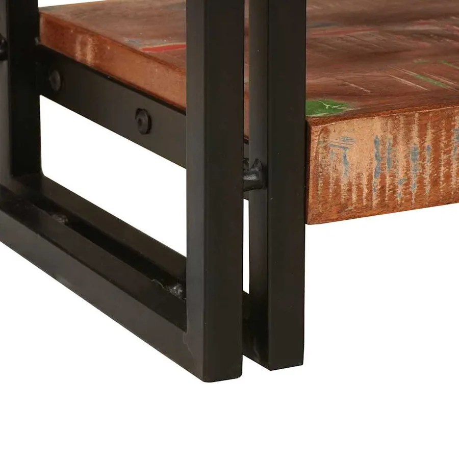 Tables console avec tiroir 2 pcs Multicolore 161 x 33 x 75 cm - 10