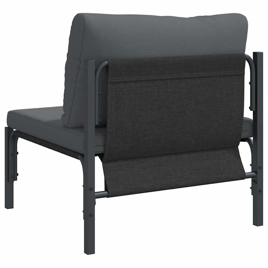 Mobilier de jardin Anthracite 80 x 80 x 71 cm Acier - 7