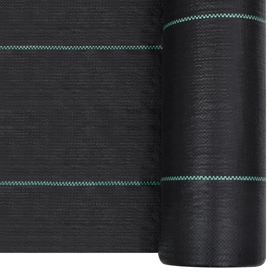 Toile de paillage Noir 2x25 m PP - 2