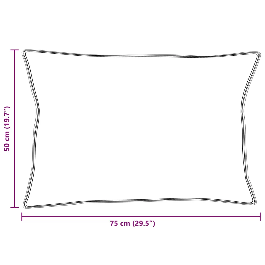 Couette avec oreiller 2 pcs Blanc Microfibre - 9