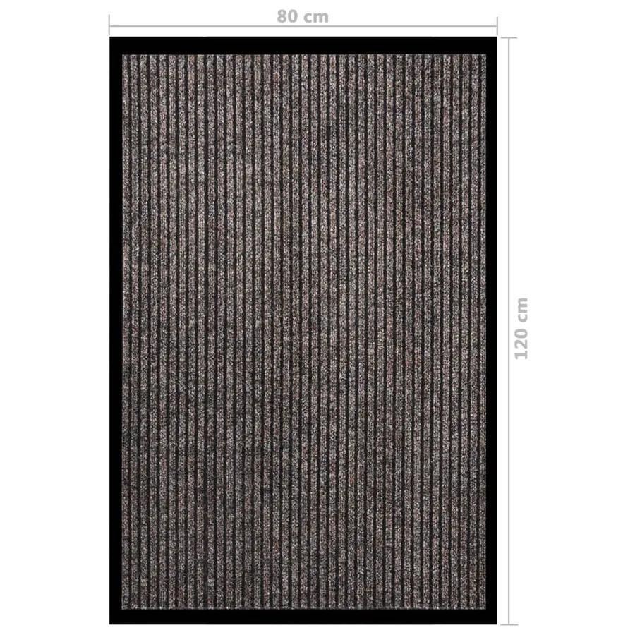 Paillasson rayé Beige 80x120 cm - 6