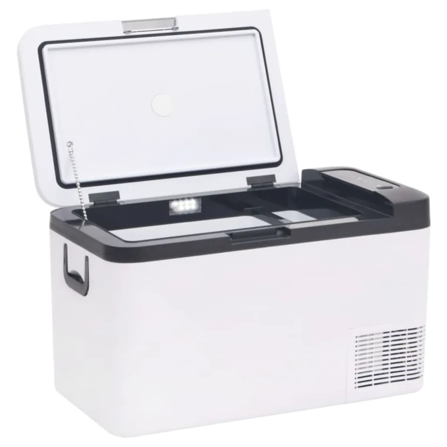 Glacière avec poignée noir et blanc 25 L PP et PE - 6