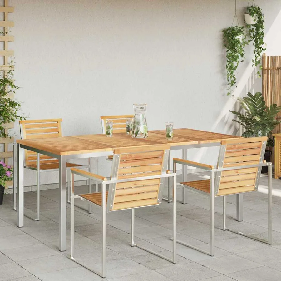 Table de salle à manger / Table de repas 180x90x75 cm - 4