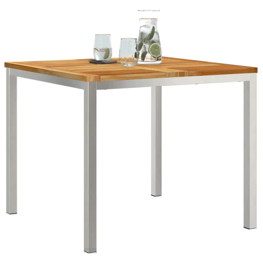 Table de salle à manger / Table de repas 90x90x75 cm - 3