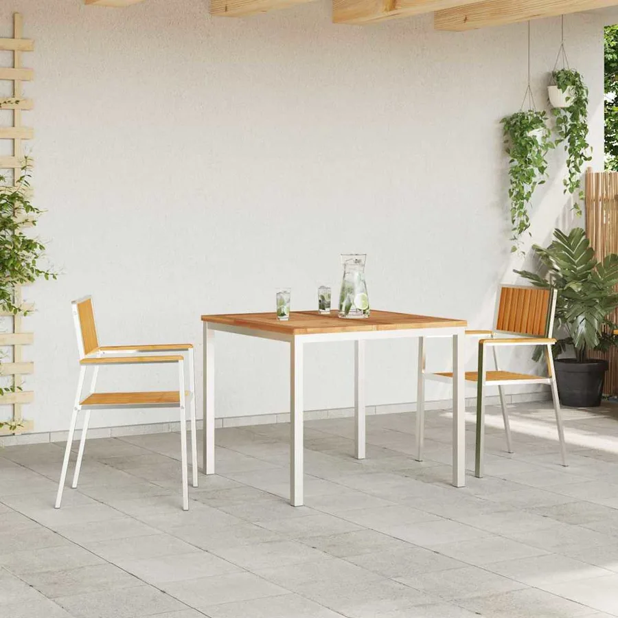 Ensemble de repas extérieur 3 pcs - 4