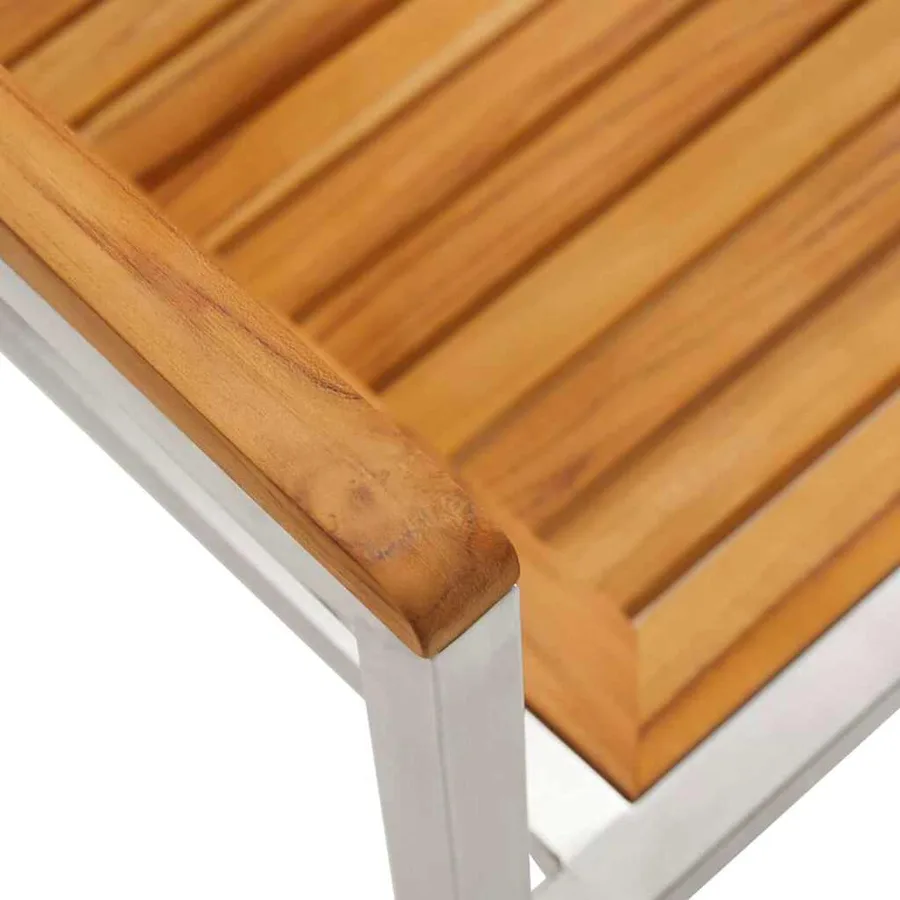 Ensemble de salle à manger pour jardin 5 pcs - 11