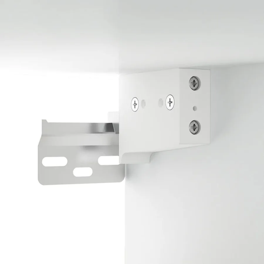 Armoire murale suspendue Blanc 69,5x34x90 cm - 10