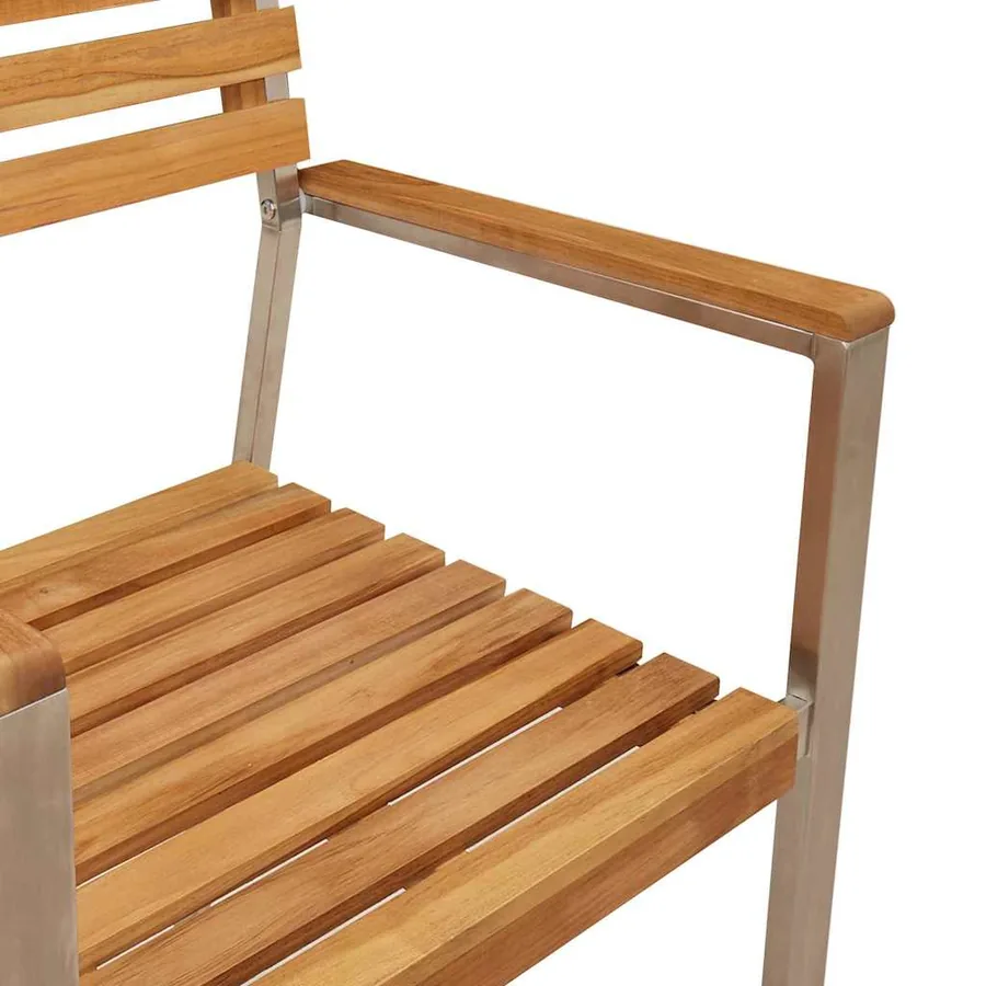 Ensemble de salle à manger pour jardin 5 pcs - 11