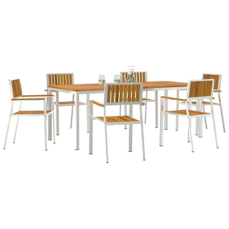 Ensemble de repas extérieur 7 pcs - 3