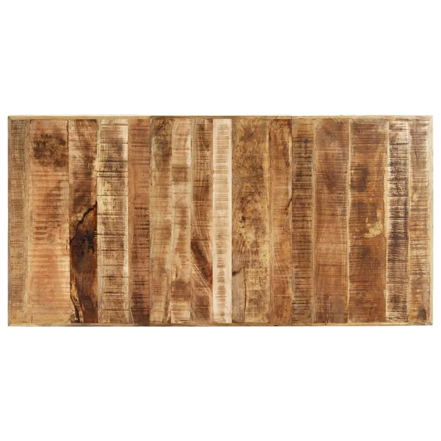 Table de salle à manger 200x100x75 cm Bois de manguier solide - 4