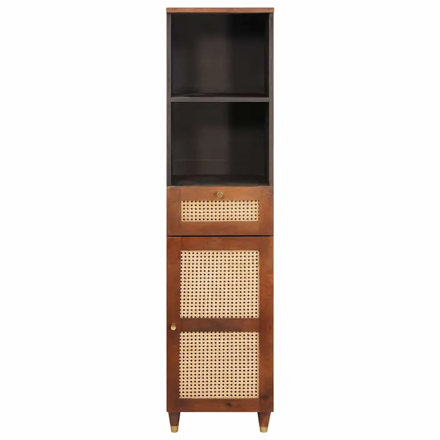 Buffet Marron 38 x 33,5 x 160 cm Bois de mangue massif - 4