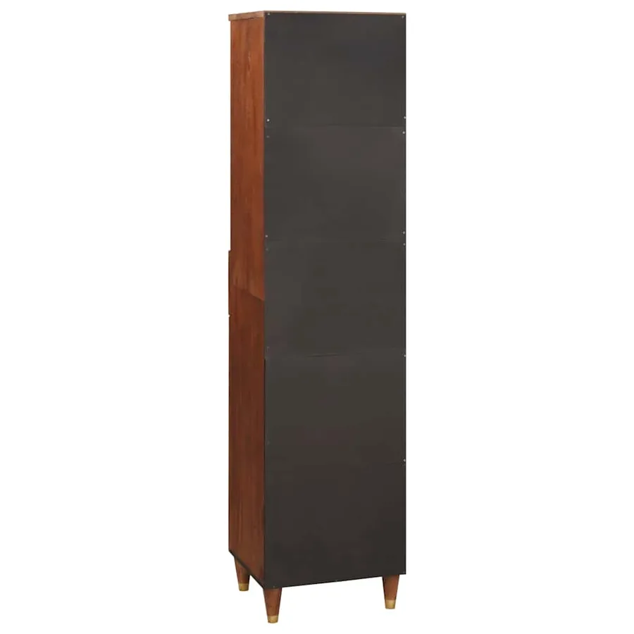 Buffet Marron 38 x 33,5 x 160 cm Bois de mangue massif - 6