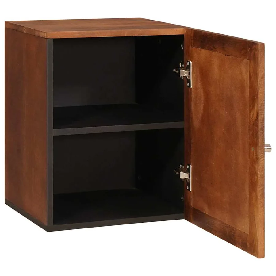 Cabinet de salle de bain avec étagère Marron 38 x 33,5 x 48 cm - 3