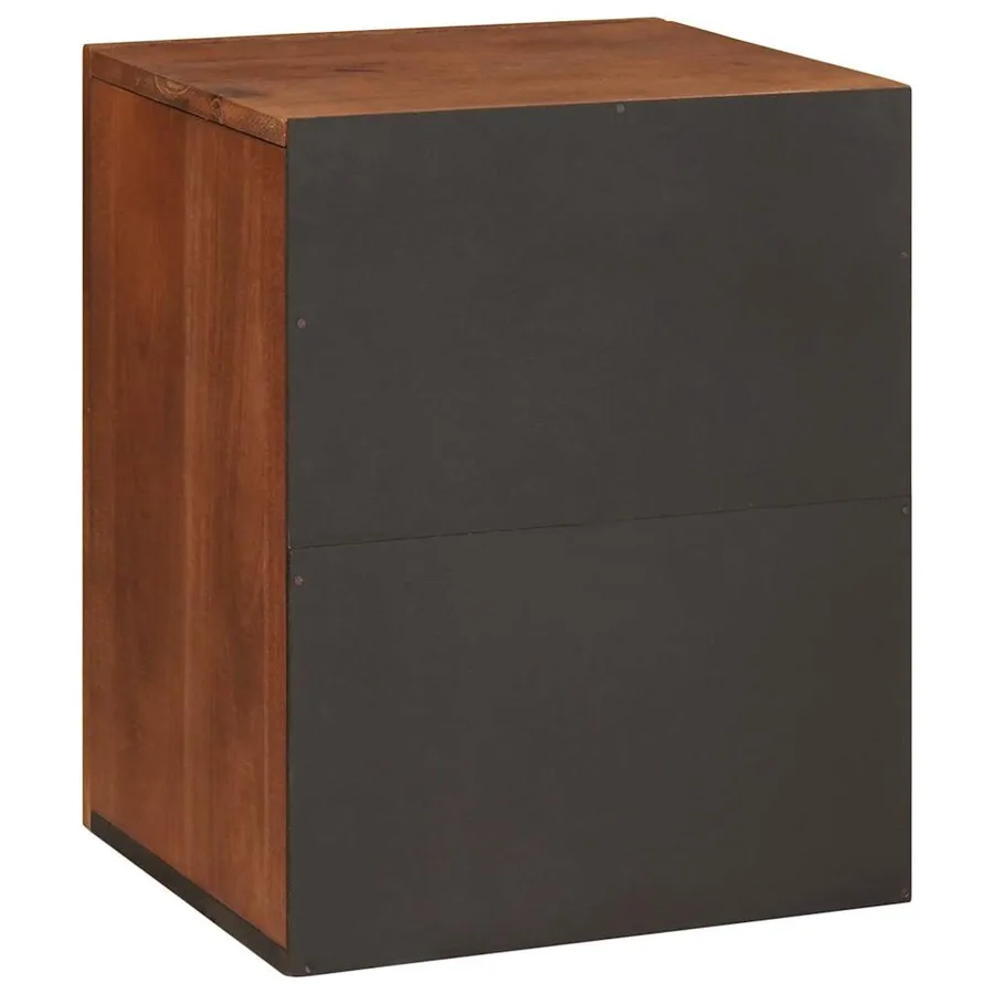 Cabinet de salle de bain avec étagère Marron 38 x 33,5 x 48 cm - 6
