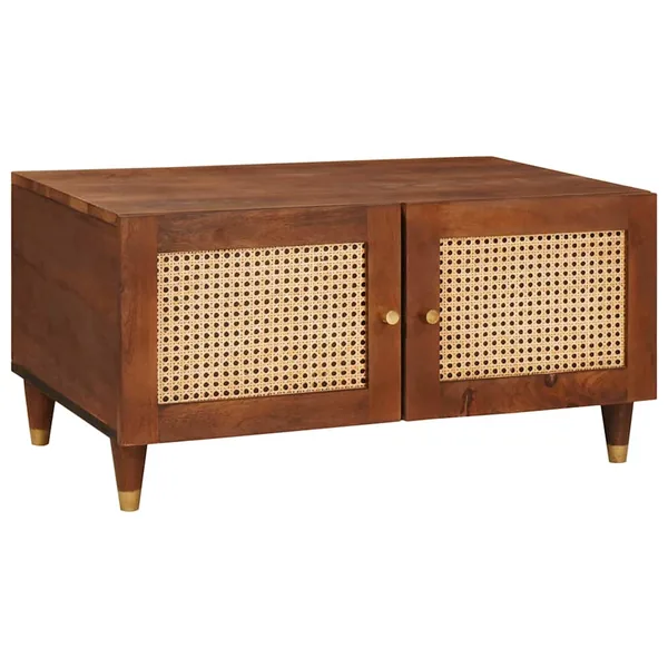 Table basse 80 x 50 x 40 cm Bois de mangue massif