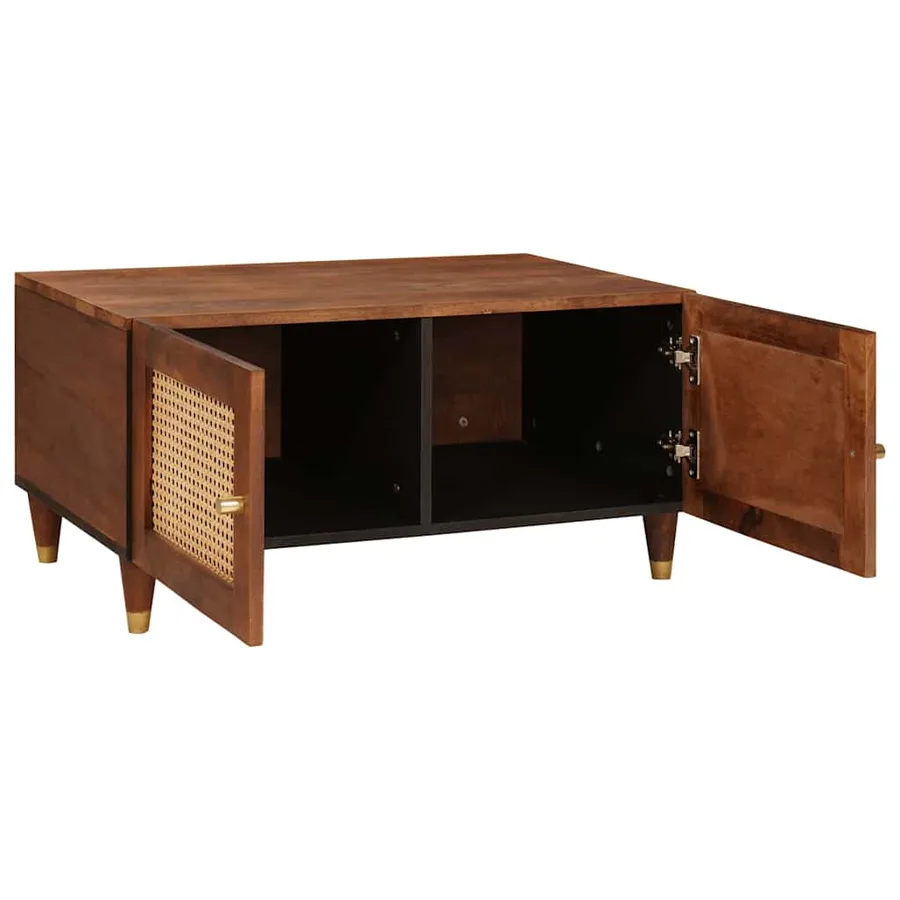 Table basse 80 x 50 x 40 cm Bois de mangue massif - 2