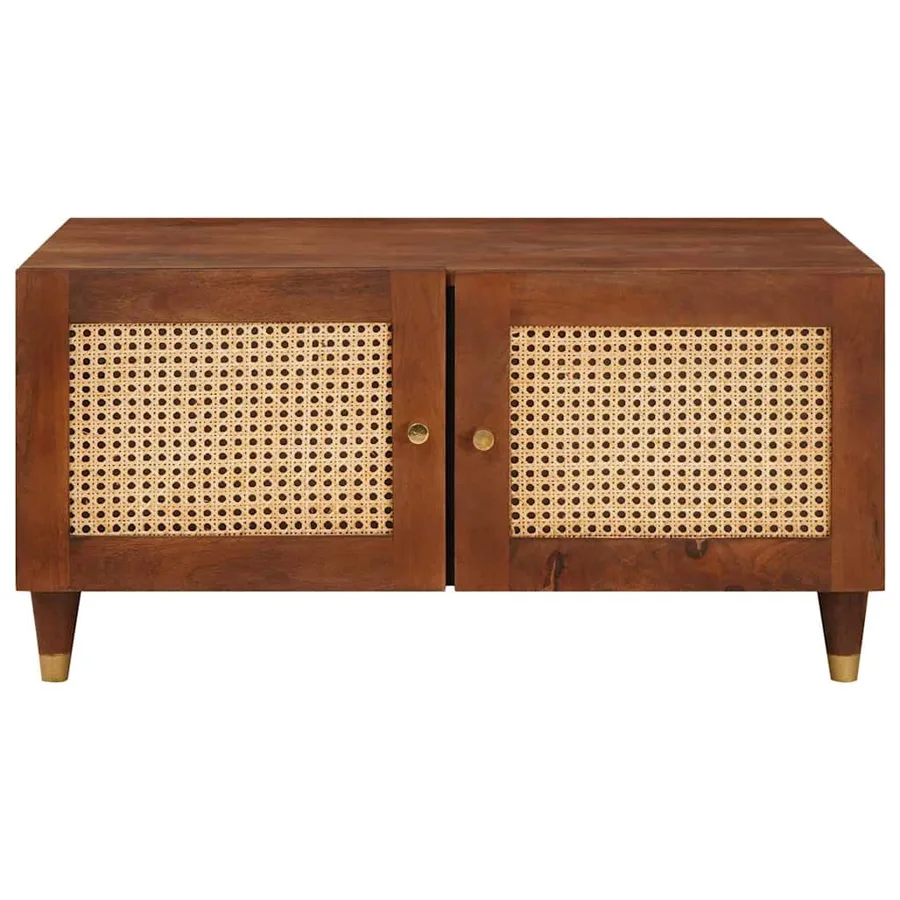 Table basse 80 x 50 x 40 cm Bois de mangue massif - 3