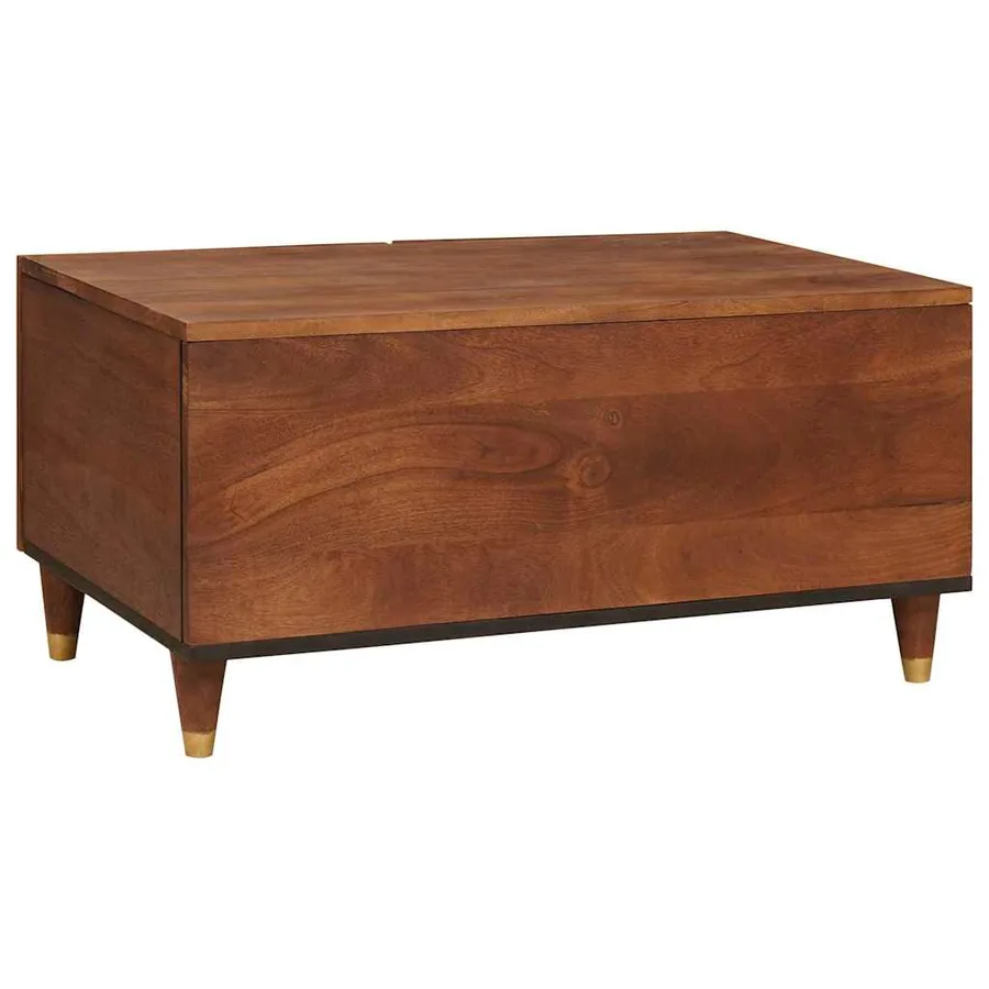 Table basse 80 x 50 x 40 cm Bois de mangue massif - 5
