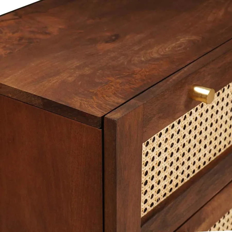 Ensemble de buffet 3 pcs Marron 180 x 33 x 75 cm - 7