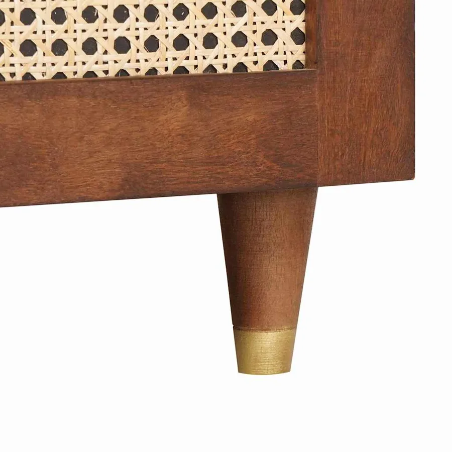 Table basse avec tiroir 80 x 54 x 40 cm Bois de mangue massif - 8
