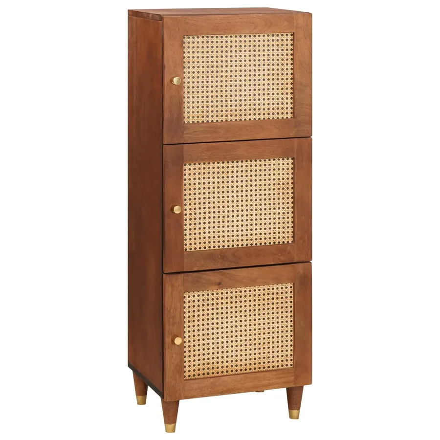 Grand meuble Marron 40 x 33,5 x 110 cm Bois de mangue massif