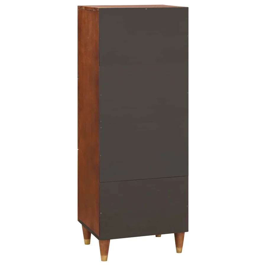 Grand meuble Marron 40 x 33,5 x 110 cm Bois de mangue massif - 5