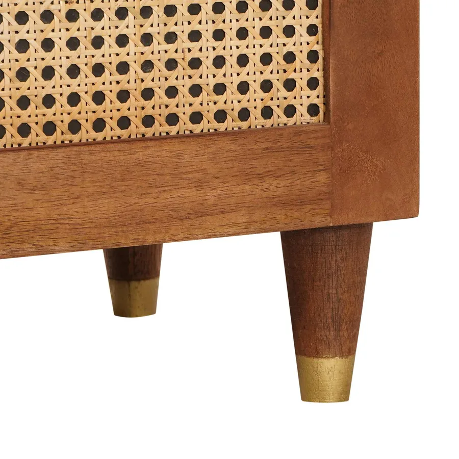 Grand meuble Marron 40 x 33,5 x 110 cm Bois de mangue massif - 8