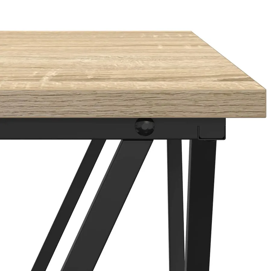 Ensemble de tables d'appoint 2 pcs Chêne Sonoma - 7