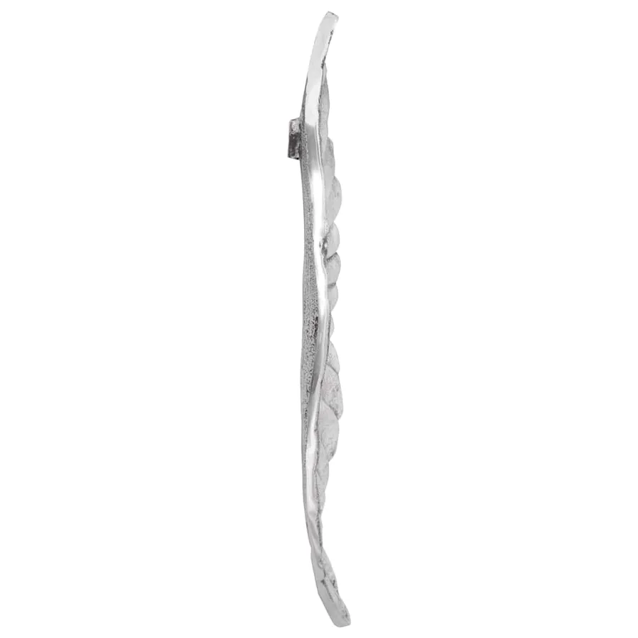Sculpture d'ailes 2 pcs Argent 31 x 5 x 91 cm Aluminium - 4