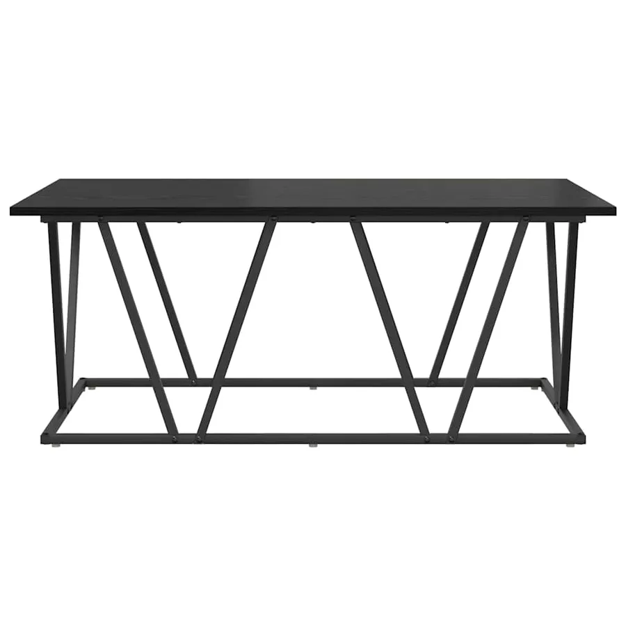 Table basse Chêne noir 100 x 50 x 40 cm - 5
