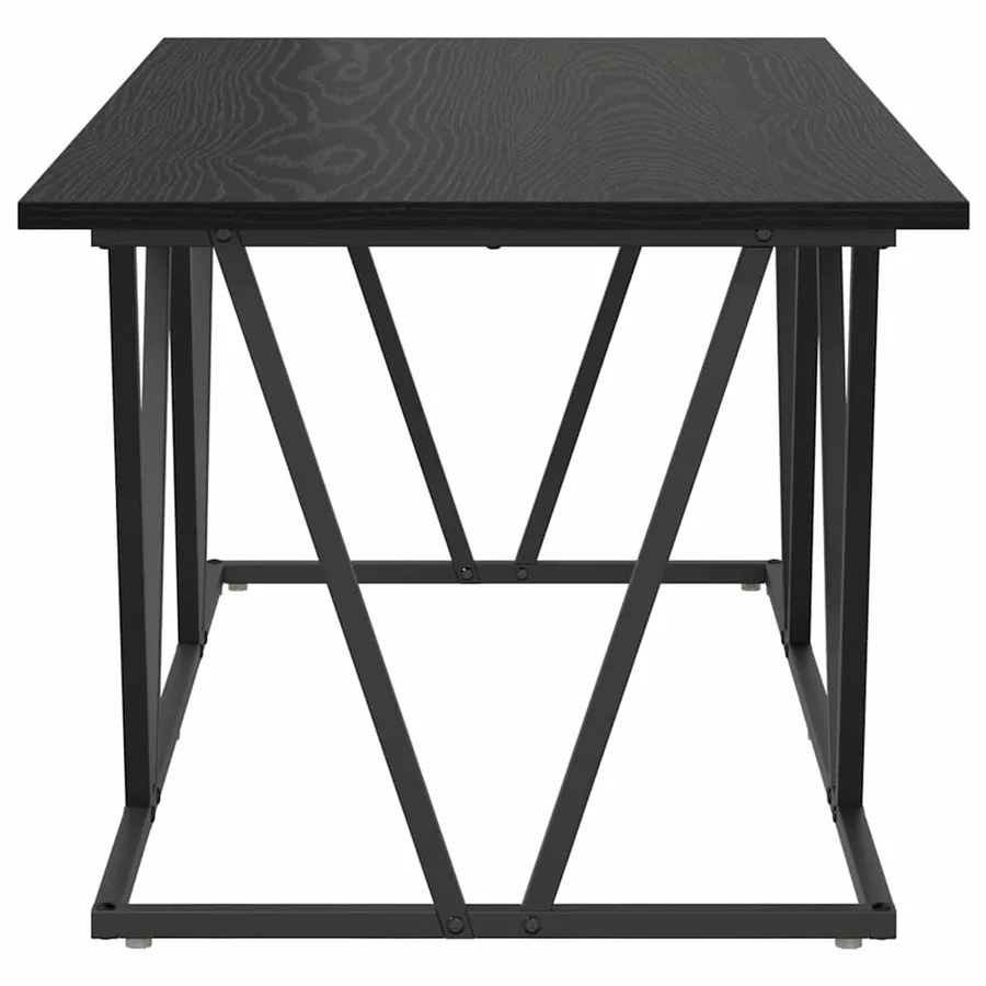 Table basse Chêne noir 100 x 50 x 40 cm - 6