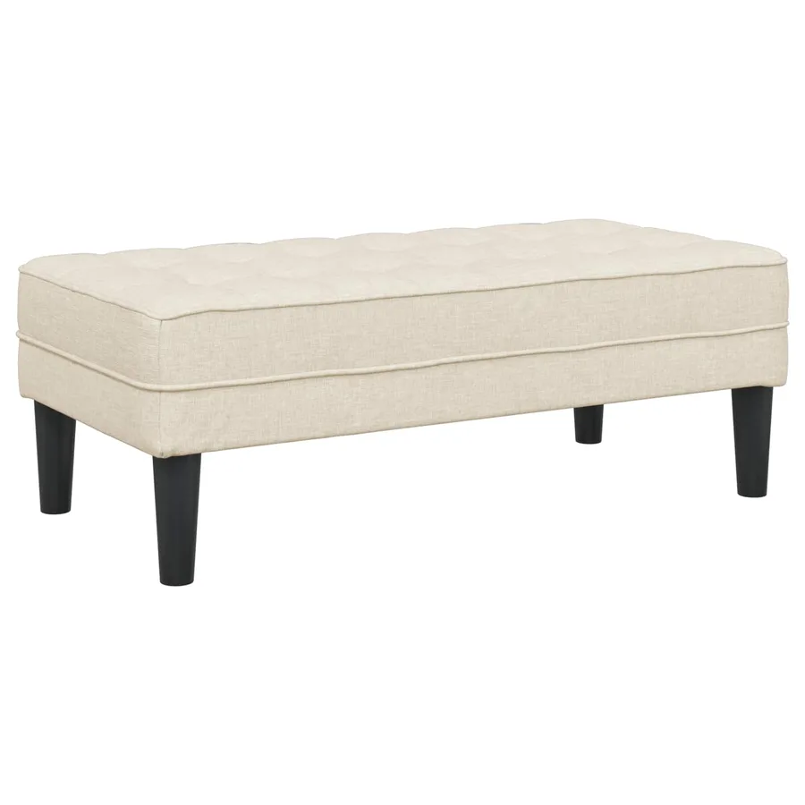 Ensemble de Canapés avec coussin 2 pcs Lin Polyester - 7
