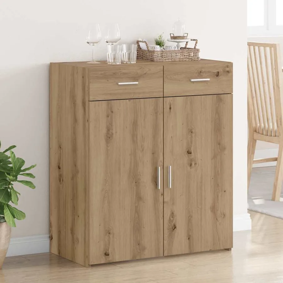 Armoire de rangement Chêne artisanal 80 x 42,5 x 93 cm