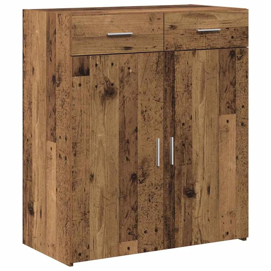 Armoire de rangement Bois ancien 80 x 42,5 x 93 cm - 2