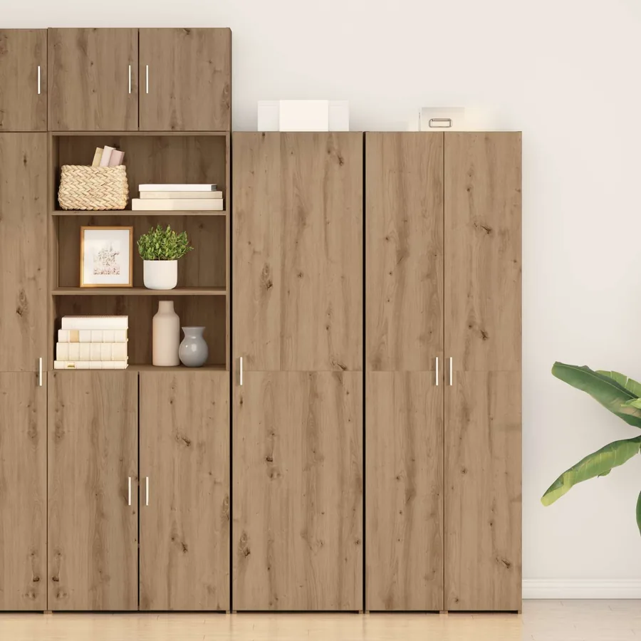 Haut Armoire Chêne artisanal 50 x 42,5 x 185 cm