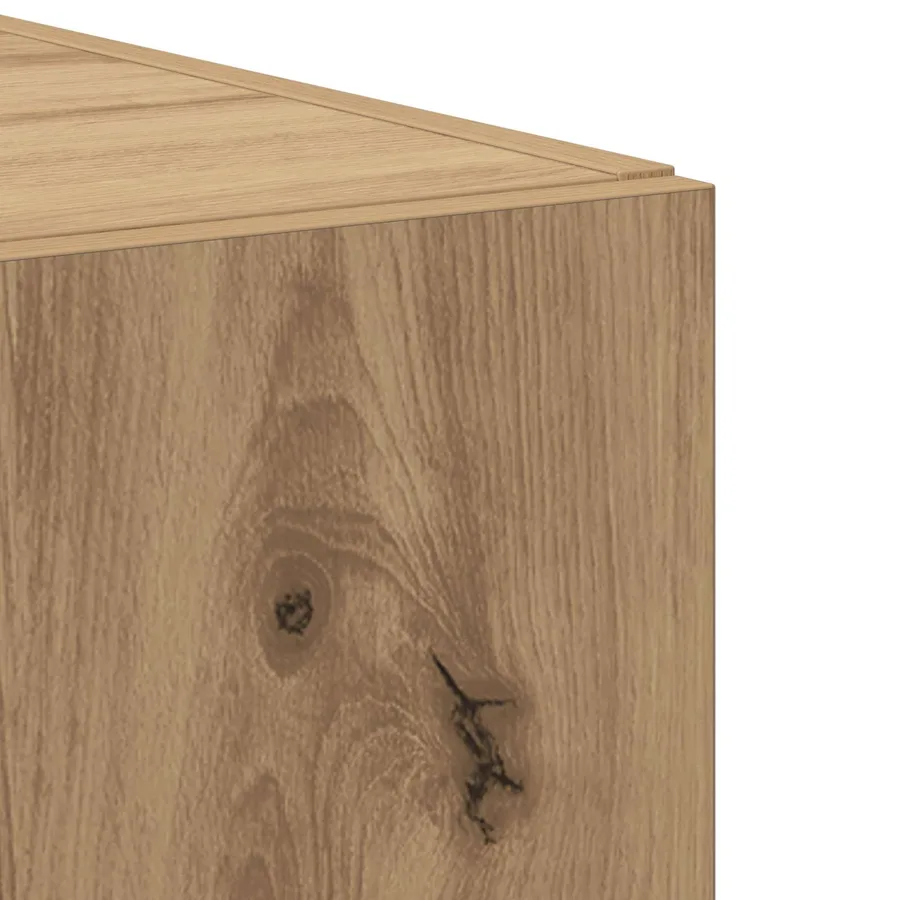 Haut Armoire Chêne artisanal 50 x 42,5 x 185 cm - 11