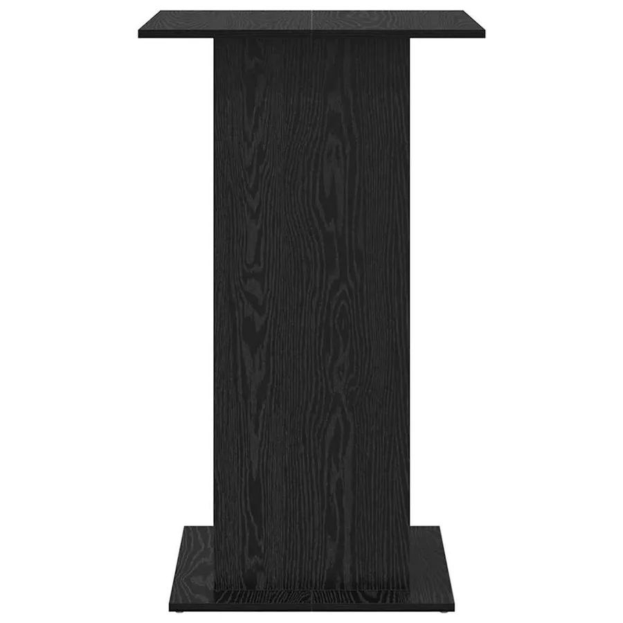 Table de bar Chêne noir 60 x 60 x 100 cm Bois d'ingénierie - 6