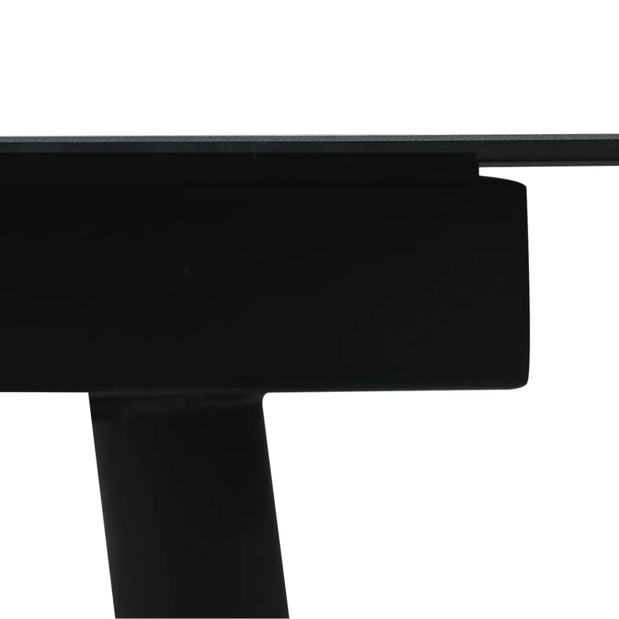 Ensemble à manger de jardin 9 pcs noir rotin PVC - 10
